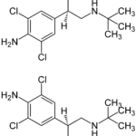 Clenbuterol-Strukturformel