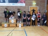 Siegerehrung Schüler B: Platz 1 bis 8