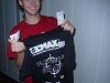 Jonas Baars mit neuem TT-Trainingsshirt